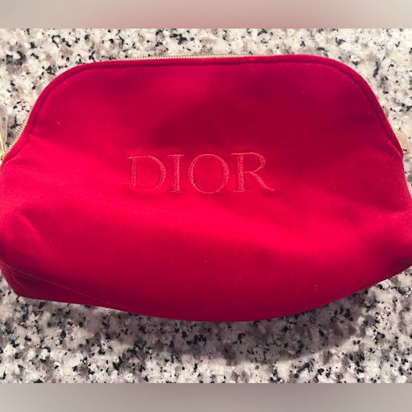 Dior Handbags - Dior Beauty Holiday Red Cosmetic Pouch